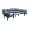 swin aluminum sofa set