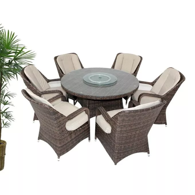 Rattan Dining Table Set Outdoor Furniture