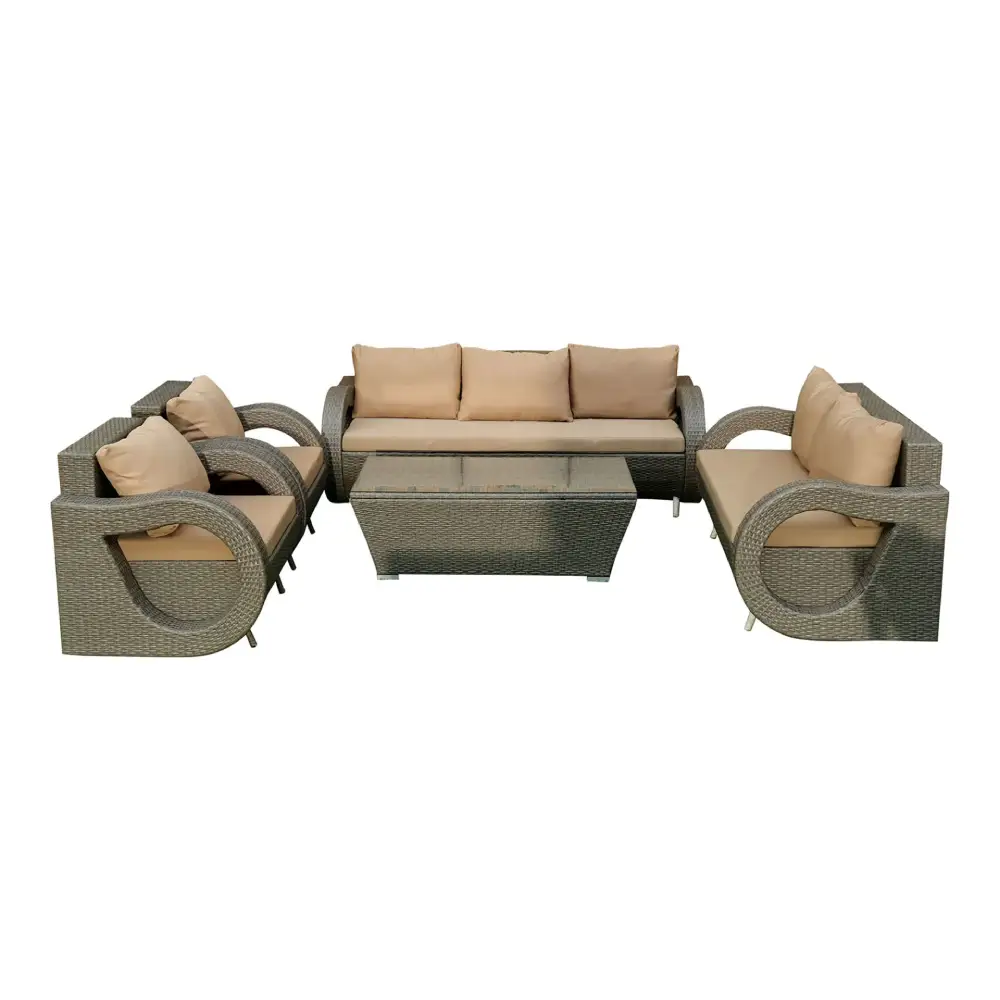 Aluminum garden sofa set