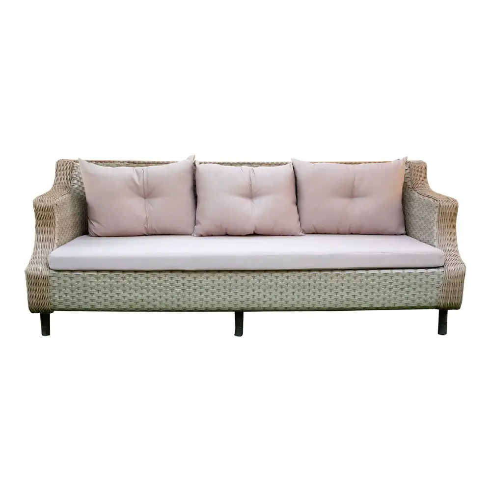 rattan garden sofa set