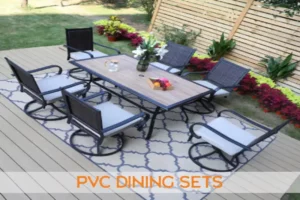 PVC Outdoor dining sets