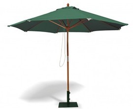 wooden frame umbrella