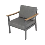 Swin Aluminum 4 Seater Outdoor Lounge Sofa Set - Image 3