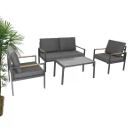 Outdoor Furniture 4 Seater Aluminum sofa in Dubai