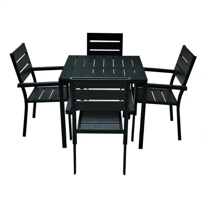 Aluminum & PVC Restaurant chairs & Table