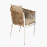 Swin Outdoor Aluminum Dining Chair