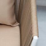 Aluminum Alloy 4-Seater WPC Outdoor Dining Set - Image 3