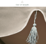 Swin Delicate Outdoor Aluminum 3-Seater Swing With  Comfortable Cushion for Garden Balcony Terrace and Patio, Brown and Grey - Image 9