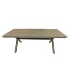 Swin Modern Outdoor Garden Aluminum & WPC Rectangle  Dining Table