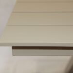 Swin Modern Outdoor Garden Aluminum & WPC Rectangle  Dining Table - Image 3