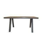 Swin Sleek Aluminium & WPC Rectangle Shape Outdoor Dining Table - Image 3