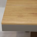 Swin Sleek Aluminium & WPC Rectangle Shape Outdoor Dining Table - Image 4