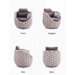Comfort Rope Articles Leisure Terrace Chair 7 Seaters Sofa Set For Villas - Image 5