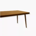 Swin Luxurious Aluminum Frame WPC 6-Seater Outdoor Dining Set with Cushions for Balcony and Backyard - Image 5