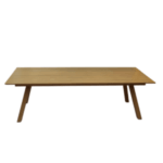 Outdoor Garden Aluminum Rectangle Eight Seater Dining Table