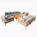Swin 7-Seater Outdoor Garden Sofa