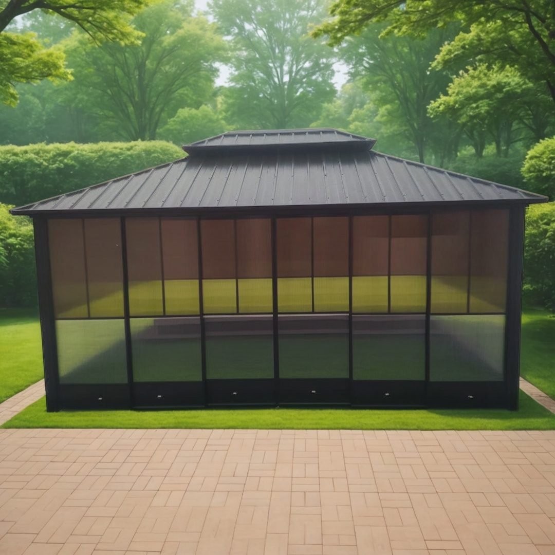 Enhance Outdoor Living with a Closed Gazebo with Sides - Swin Furniture