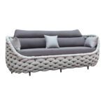Comfort Rope Articles Leisure Terrace Chair 7 Seaters Sofa Set For Villas - Image 3