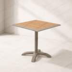 Luxury Aluminum Square Shape Table for Garden and Outdoor Patio