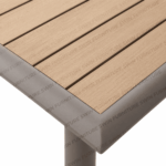 Swin Aluminum Frame WPC 4-Seater Outdoor - Image 9