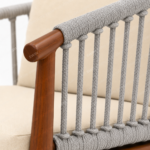 Swin Patio Aluminium Chair With Cushion - Image 5