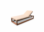 Swin Sunbed – Aluminum Frame with Soft Cloth & Sponge Cushion