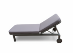 Swin Outdoor Sunbed – Aluminum Frame with Sponge Cushion